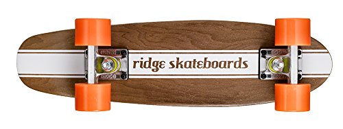 Ridge Maple Holz Mini Cruiser Number Four Skateboard, Orange, MPB-22-NR4 Ridge Maple Holz Mini Cruiser Number Four Skateboard, Orange, MPB-22-NR4 von Ridge