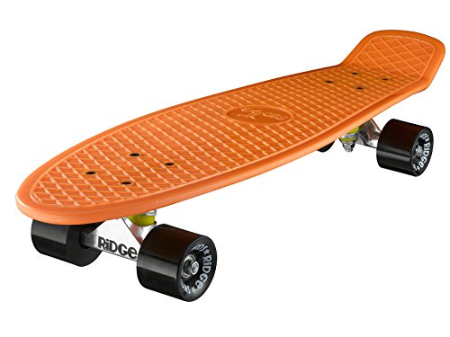 Ridge PB-27-Orange-Black Skateboard, Orange/Black, 69 cm Ridge PB-27-Orange-Black Skateboard, Orange/Black, 69 cm von Ridge Skateboards