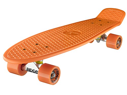 Ridge PB-27-Orange-Orange Skateboard, Orange/Orange, 69 cm Ridge PB-27-Orange-Orange Skateboard, Orange/Orange, 69 cm von Ridge