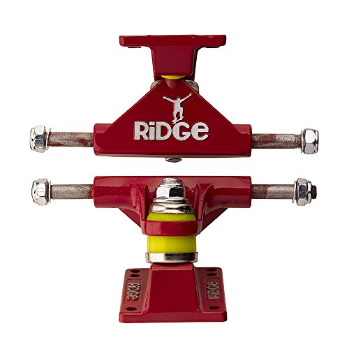 Ridge Skateboard Achsen für Mini Cruiser, Red, TRUCKS-R22 von Ridge Skateboards
