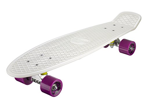 Ridge Skateboard Big Brother Nickel 69 cm Mini Cruiser, Glow/violett Ridge Skateboard Big Brother Nickel 69 cm Mini Cruiser, Glow/violett von Ridge Skateboards