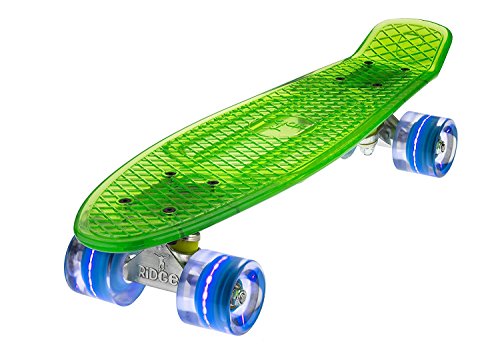 Ridge Skateboard Blaze Mini Cruiser , grün/blau, 55 cm Ridge Skateboard Blaze Mini Cruiser , grün/blau, 55 cm von Ridge