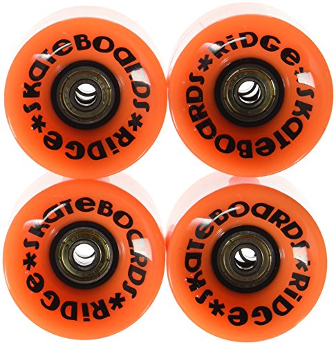 Ridge Skateboard Rollen Cruiser, orange, 59 mm, r-logo-cw Ridge Skateboard Rollen Cruiser, orange, 59 mm, r-logo-cw von Ridge Skateboards