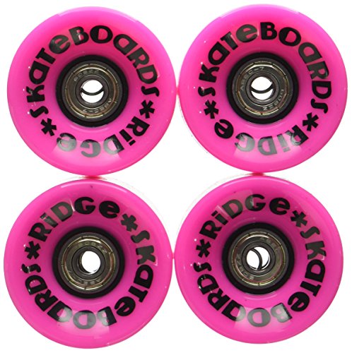 Ridge Skateboard Rollen Cruiser, pink, 59 mm, r-logo-cw Ridge Skateboard Rollen Cruiser, pink, 59 mm, r-logo-cw von Ridge Skateboards