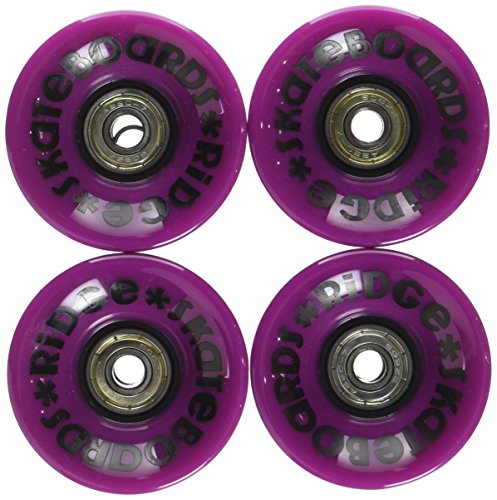 Ridge Skateboard Rollen Cruiser, purple, 59 mm, r-logo-cw Ridge Skateboard Rollen Cruiser, purple, 59 mm, r-logo-cw von Ridge Skateboards