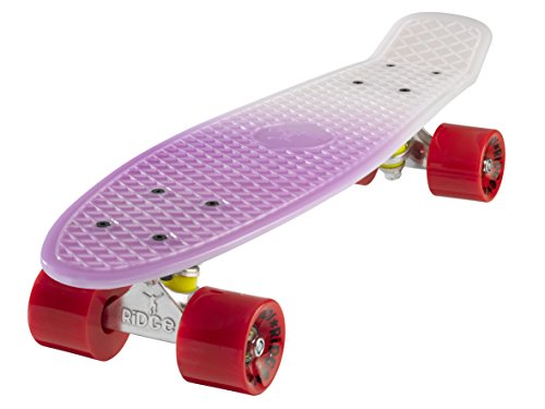 Ridge Unisex-Adult Hyperlight 22" Mini Cruiser Skateboard, Rot Ridge Unisex-Adult Hyperlight 22" Mini Cruiser Skateboard, Rot von Ridge