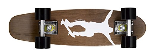 Ridge Unisex-Youth Cruiser Maple Holz Mini Number One Skateboard, Schwarz, 56 cm Ridge Unisex-Youth Cruiser Maple Holz Mini Number One Skateboard, Schwarz, 56 cm von Ridge Skateboards