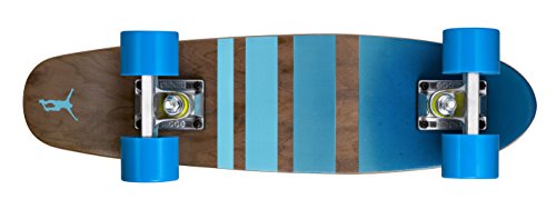 Ridge Unisex-Youth Cruiser Maple Holz Mini Number Three Skateboard, Blau, 56 cm von Ridge Skateboards