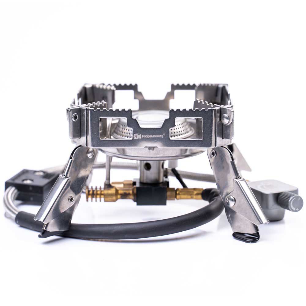 Ridgemonkey Quad Pro Mini Stove Silber Ridgemonkey Quad Pro Mini Stove Silber von Ridgemonkey