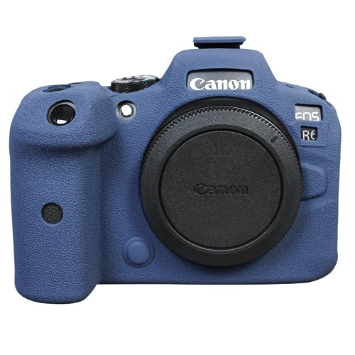 Rieibi EOS R6 R6 Mark II Kameratasche, Silikonhülle für Canon eos R6 R6 Mark II Digitalkamera, Schutzhülle Silikon für Canon R6 R6 Mark II - Blau Rieibi EOS R6 R6 Mark II Kameratasche, Silikonhülle für Canon eos R6 R6 Mark II Digitalkamera, Schutzhülle Silikon für Canon R6 R6 Mark II - Blau von Rieibi