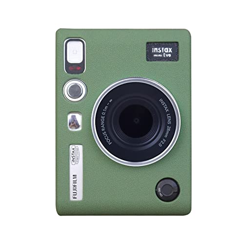 Rieibi Mini EVO Tasche – Silikon Schutzhülle für Fuji instax Mini EVO Sofortbildkamera – Weiche Gummi-Leicht Hülle für Fujifilm evo - Grün Rieibi Mini EVO Tasche – Silikon Schutzhülle für Fuji instax Mini EVO Sofortbildkamera – Weiche Gummi-Leicht Hülle für Fujifilm evo - Grün von Rieibi
