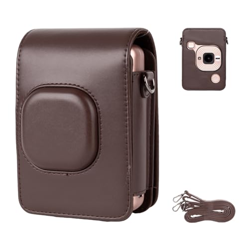Rieibi Kameratasche aus PU-Leder für Mini LiPlay Sofortbildkamera, für Mini Liplay Hülle mit verstellbarem Riemen Rieibi Kameratasche aus PU-Leder für Mini LiPlay Sofortbildkamera, für Mini Liplay Hülle mit verstellbarem Riemen von Rieibi