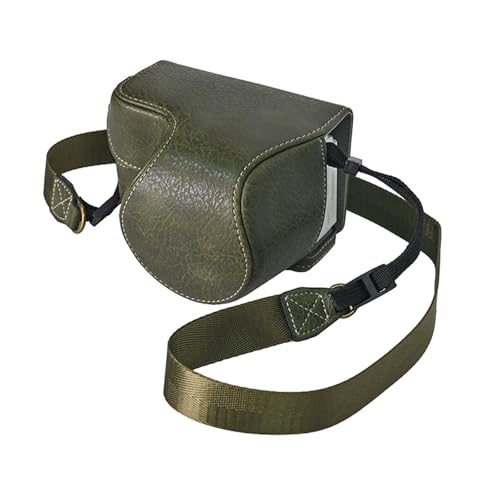 Rieibi Schutzhülle für Sony Zv-e10 II Kamera, Ledertasche für Sony Alpha ZV E10 II, ZVE10 II Hülle passend für 16-50 mm Objektiv, ZV-E10 II Tasche mit Schultergurt Rieibi Schutzhülle für Sony Zv-e10 II Kamera, Ledertasche für Sony Alpha ZV E10 II, ZVE10 II Hülle passend für 16-50 mm Objektiv, ZV-E10 II Tasche mit Schultergurt von Rieibi