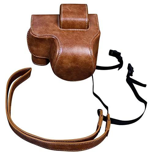 Rieibi Z30 Z50 Hülle - Vintage PU Leder Kameratasche für Nikon Z30 Z50 DSLR Kamera - Z30 Z50 Schutzhülle - Braun Rieibi Z30 Z50 Hülle - Vintage PU Leder Kameratasche für Nikon Z30 Z50 DSLR Kamera - Z30 Z50 Schutzhülle - Braun von Rieibi