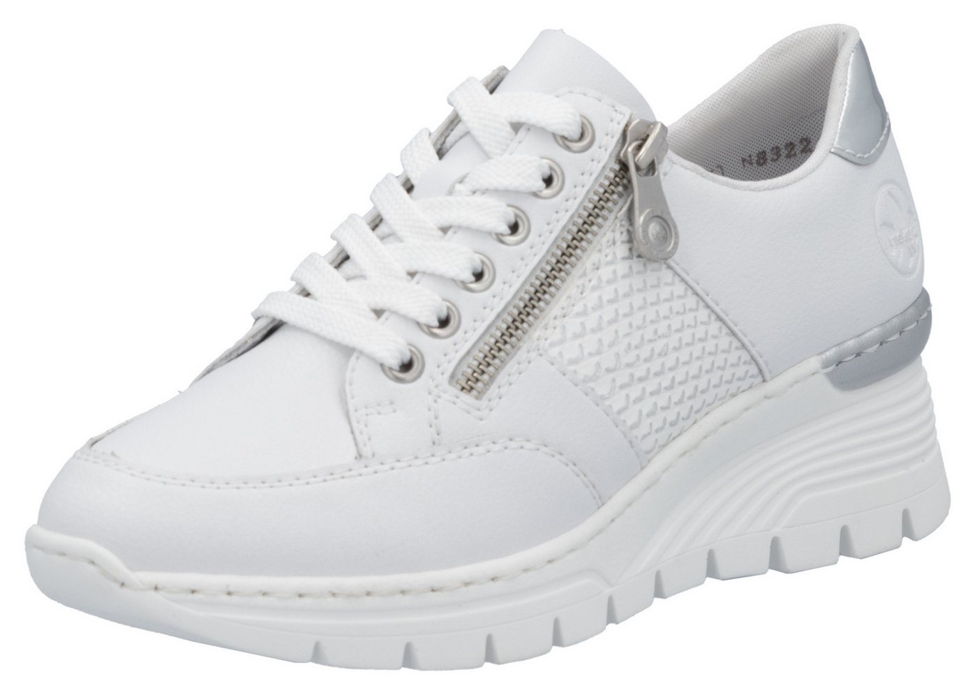 Rieker Keilsneaker, Halbschuh, Freizeitschuh, Schnürschuh, Sneaker mit Reißverschluss Rieker Keilsneaker, Halbschuh, Freizeitschuh, Schnürschuh, Sneaker mit Reißverschluss von Rieker