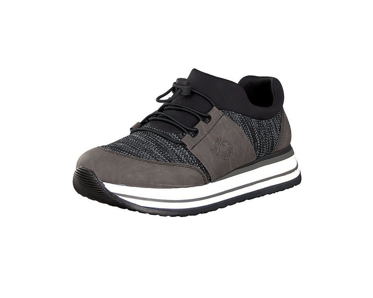 Rieker Rieker Damen Sneaker grau Sneaker Rieker Rieker Damen Sneaker grau Sneaker von Rieker