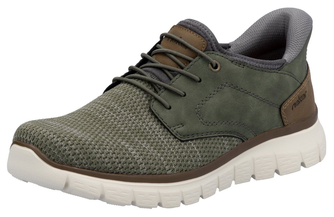 Rieker Slip-On Sneaker, Freizeitschuh, Halbschuh, Schlupfschuh, gepolsterter Fersenabschluss Rieker Slip-On Sneaker, Freizeitschuh, Halbschuh, Schlupfschuh, gepolsterter Fersenabschluss von Rieker