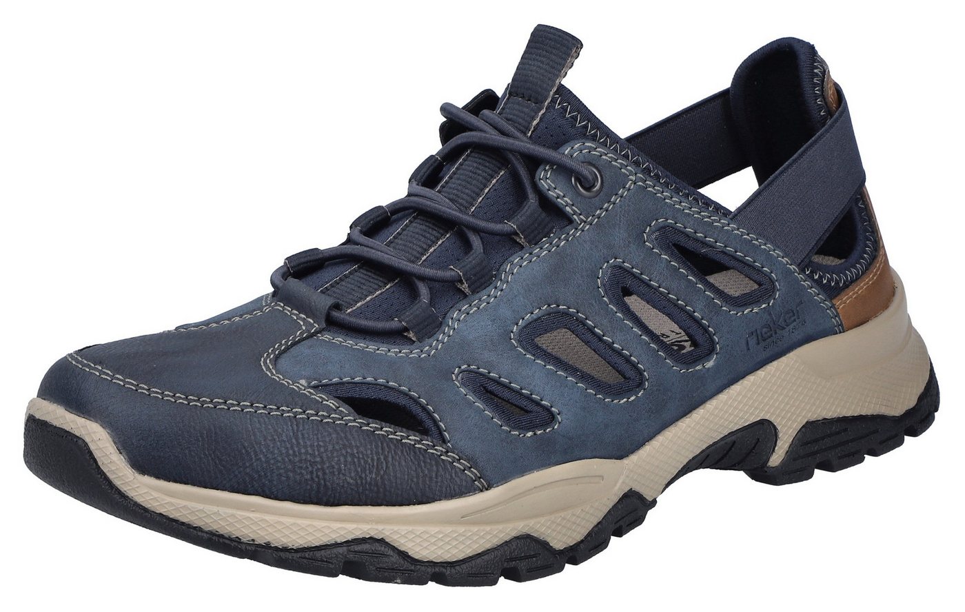Rieker Slip-On Sneaker, Schlupfschuh, Trekkingschuh mit Gummizug für guten Sitz Rieker Slip-On Sneaker, Schlupfschuh, Trekkingschuh mit Gummizug für guten Sitz von Rieker