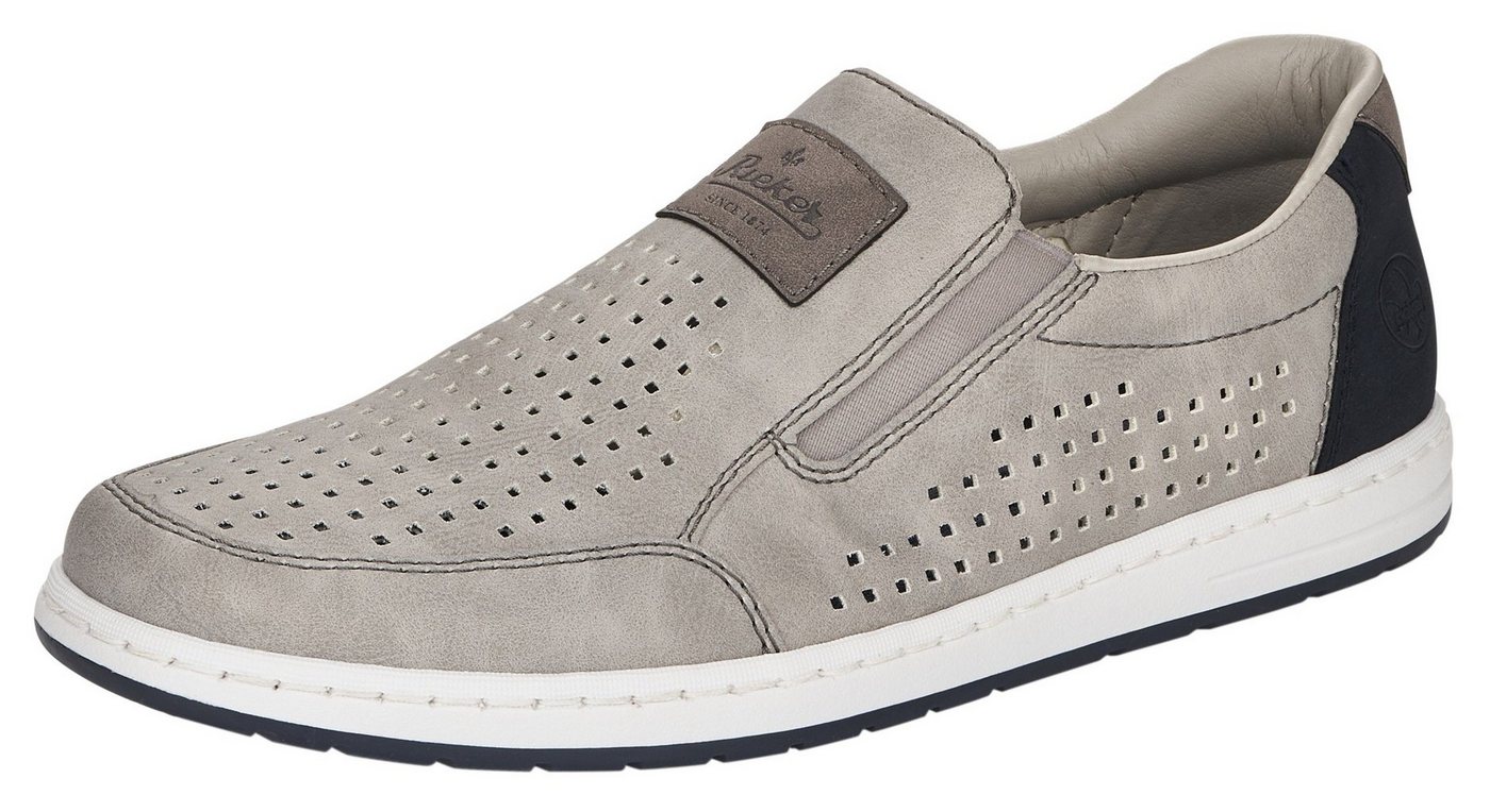 Rieker Slipper, Slip-on Sneaker, Loafer, Komfortschuh mit Gummizug für guten Sitz Rieker Slipper, Slip-on Sneaker, Loafer, Komfortschuh mit Gummizug für guten Sitz von Rieker