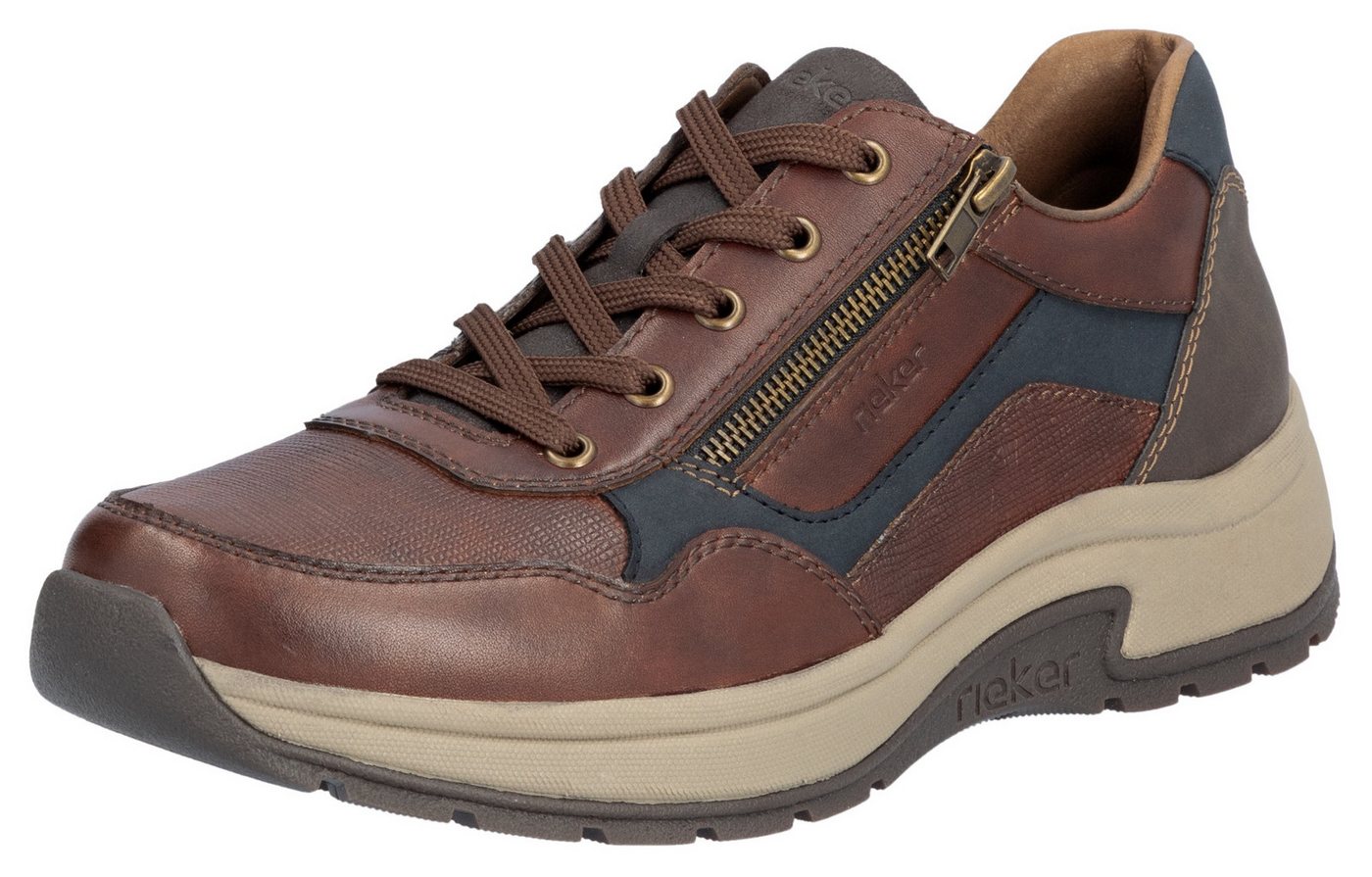 Rieker Sneaker, Freizeitschuh, Halbschuh, Schnürschuh mit gepolstertem Schaftrand Rieker Sneaker, Freizeitschuh, Halbschuh, Schnürschuh mit gepolstertem Schaftrand von Rieker
