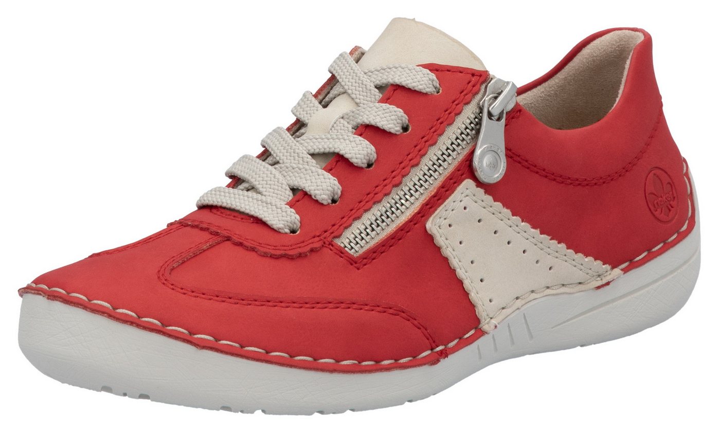 Rieker Sneaker, Halbschuh, Freizeitschuh, Schnürschuh mit Reißverschluss Rieker Sneaker, Halbschuh, Freizeitschuh, Schnürschuh mit Reißverschluss von Rieker