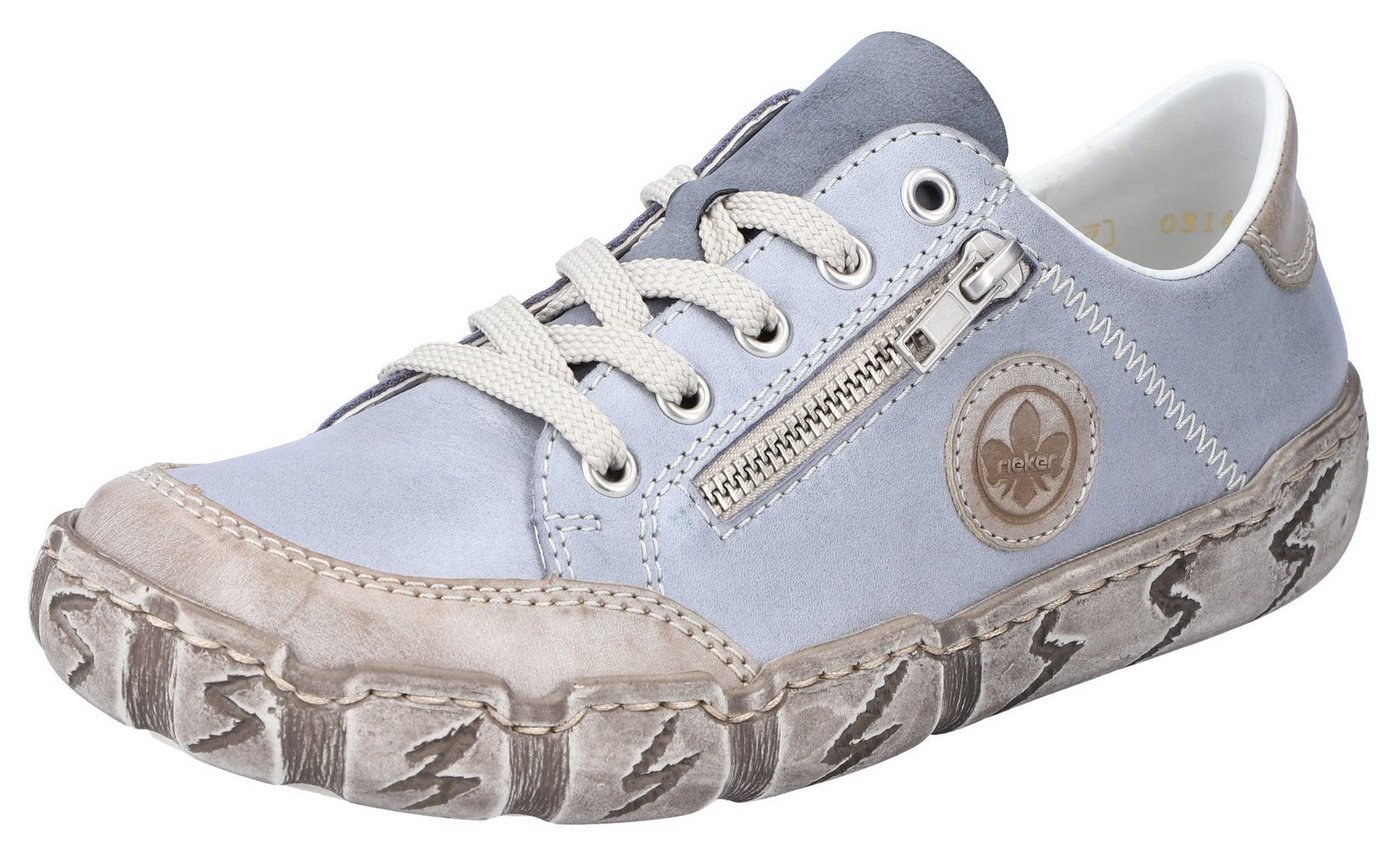 Rieker Sneaker mit Zierreißverschluss, Freizeitschuh, Halbschuh, Schnürschuh Rieker Sneaker mit Zierreißverschluss, Freizeitschuh, Halbschuh, Schnürschuh von Rieker