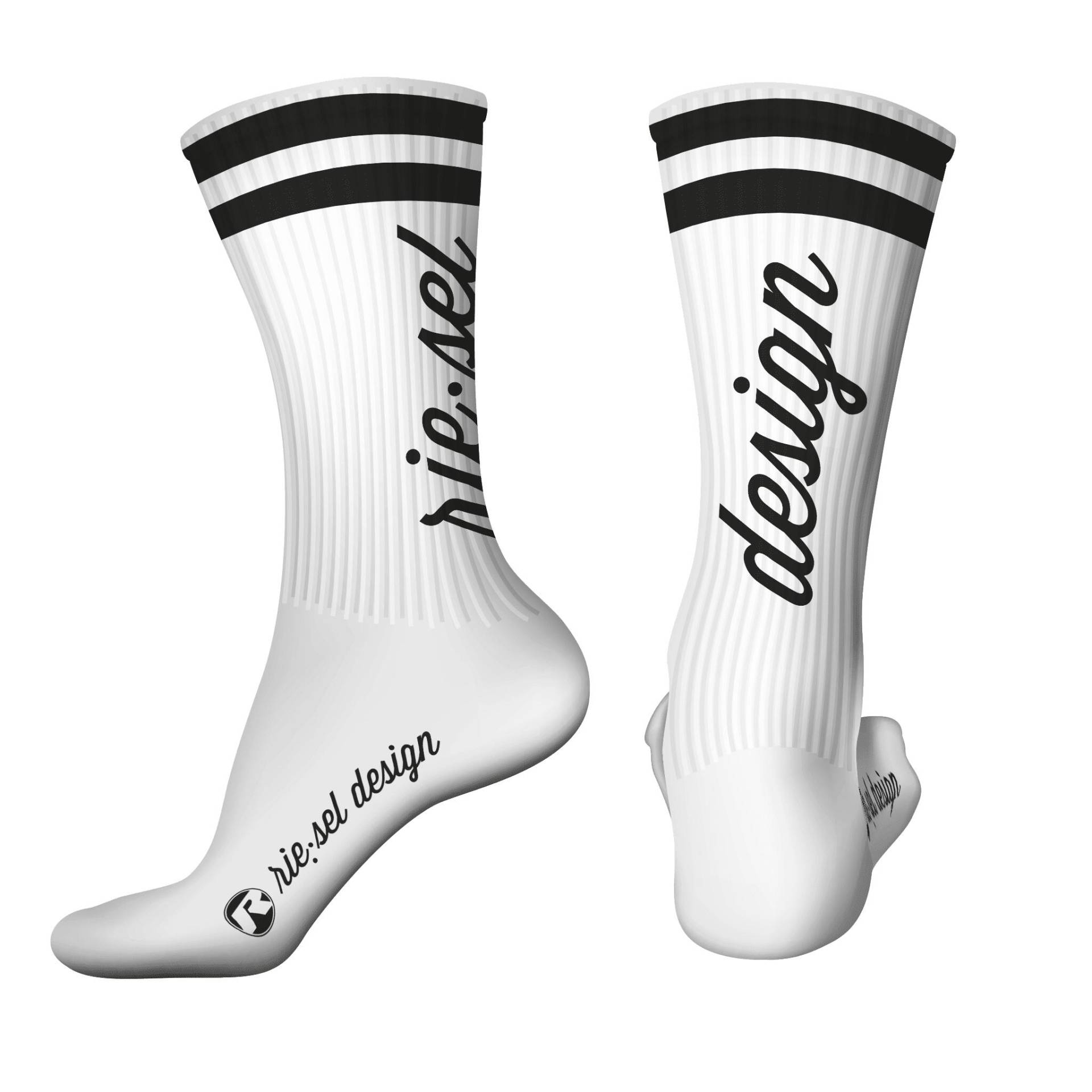 Riesel Design® sock:it - Street Socken white von Riesel Design