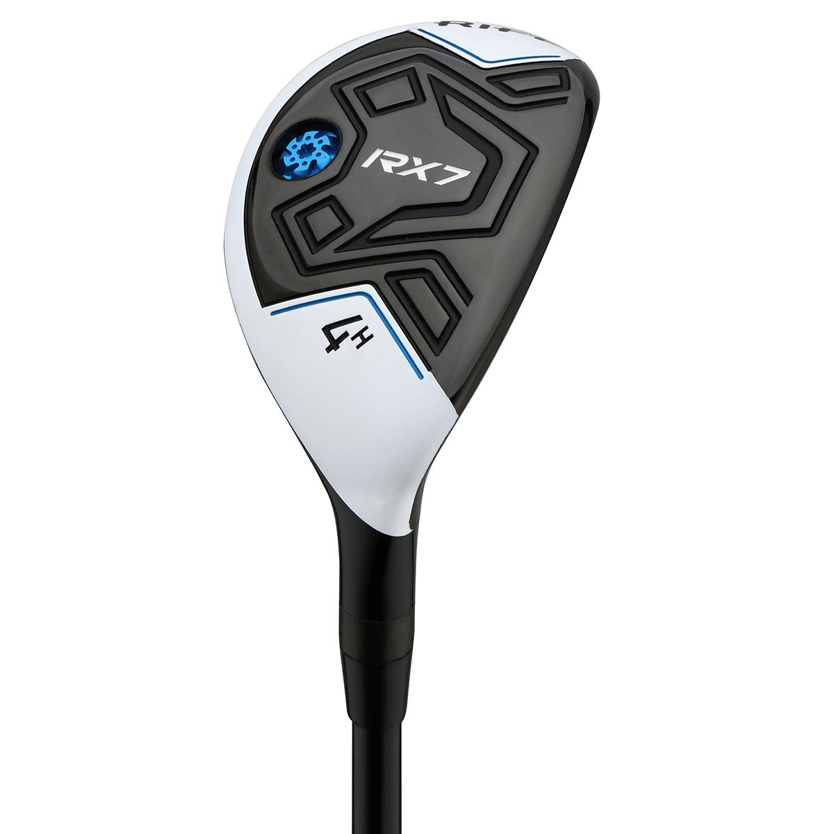 Rife Black and White RX7 Right Hand Regular Graphite Golf Hybrid, Size: 23° | American Golf von Rife