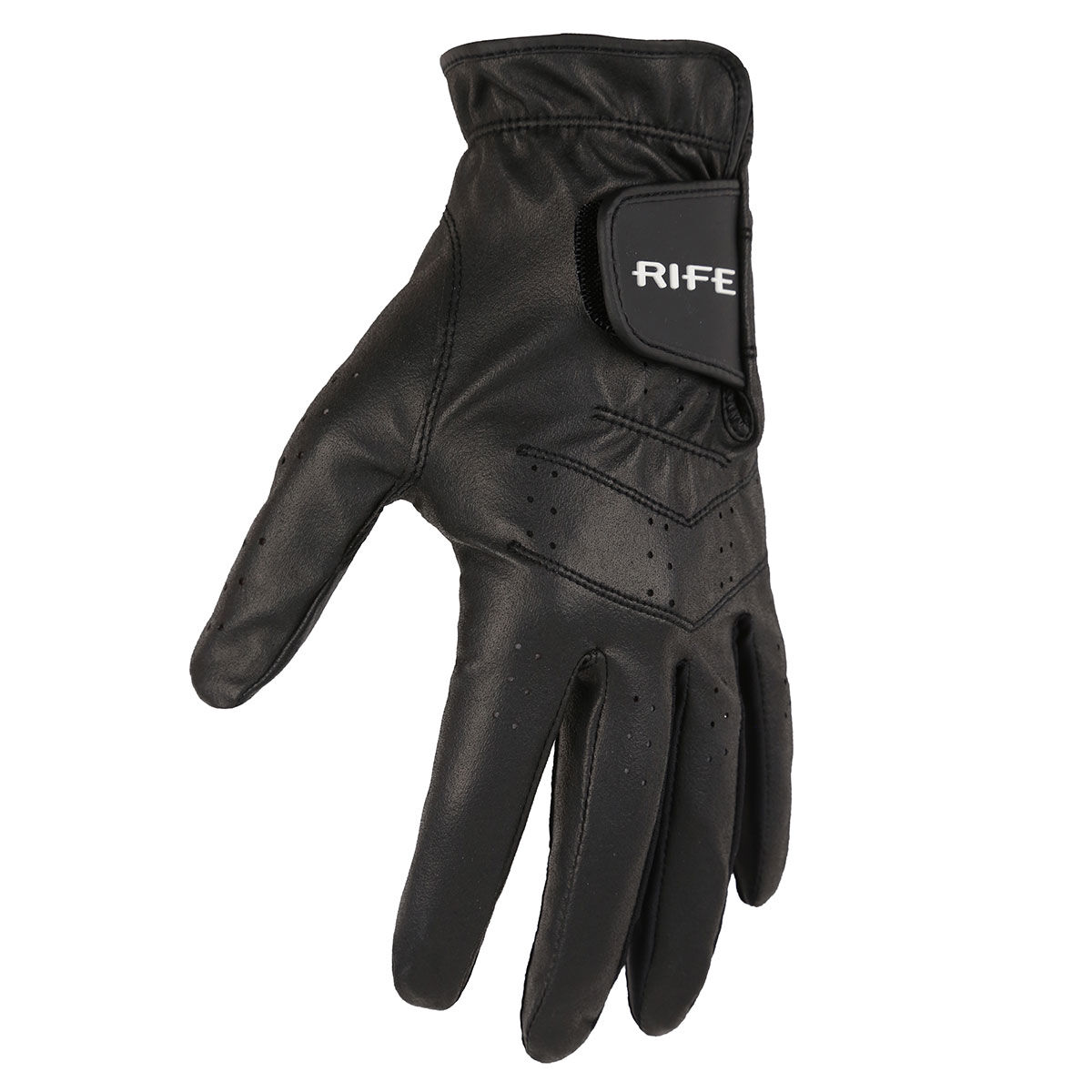 Rife Mens Black RX Hybrid Golf Glove, Size: Medium | American Golf von Rife