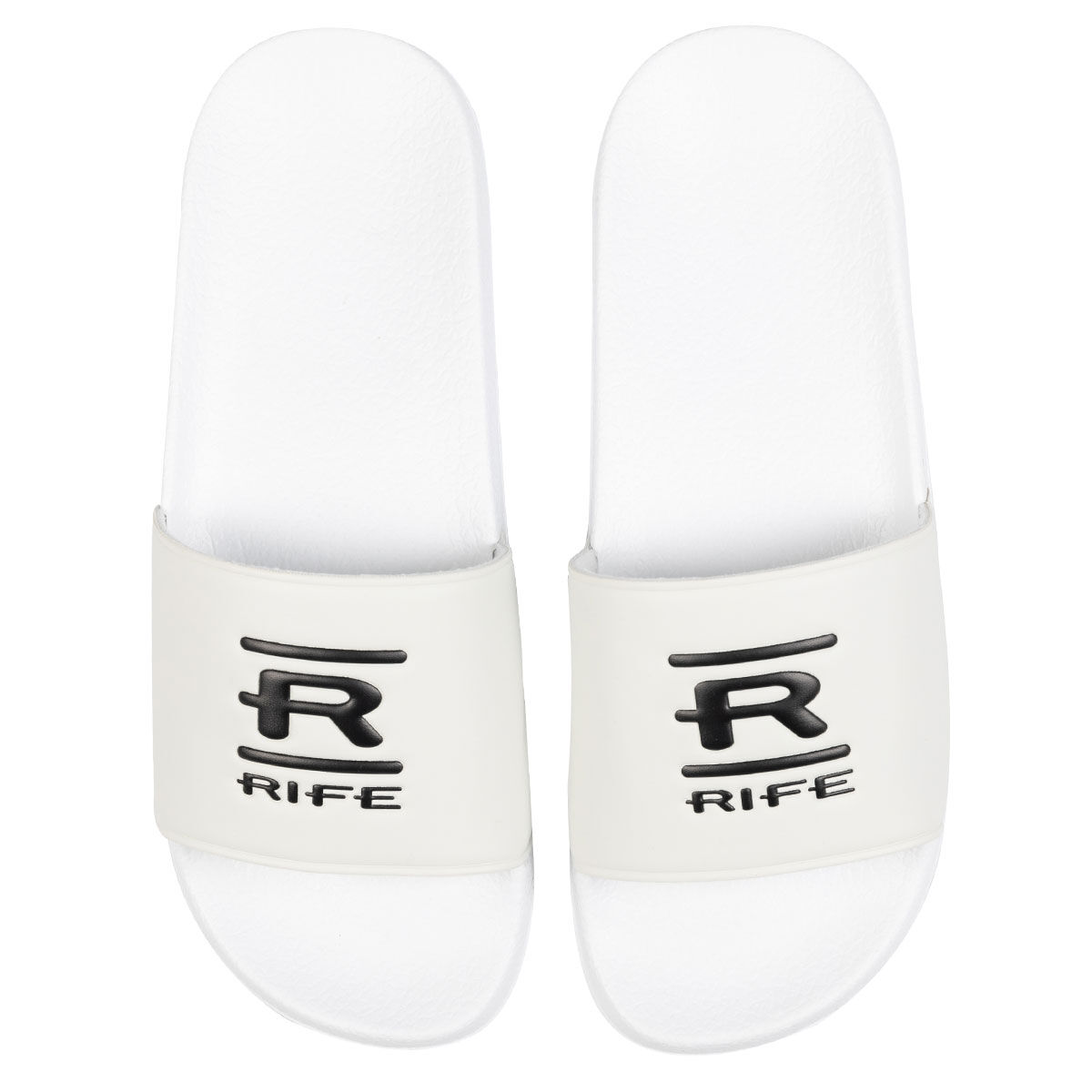 Rife Mens White Lightweight Golf Sliders, Size: 6.5  | American Golf von Rife
