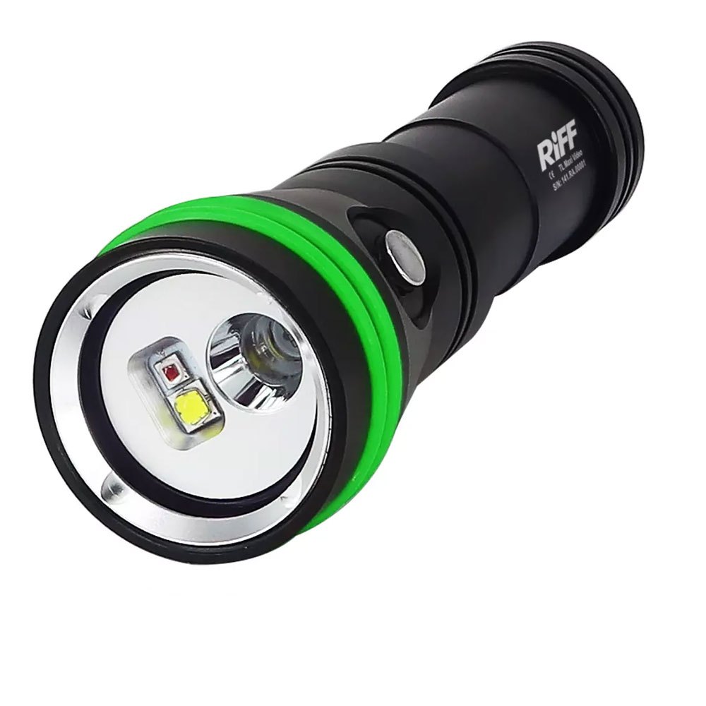 Riff Tl Maxi Video 3000 Dual Flashlight Silber 3000 Lumens von Riff