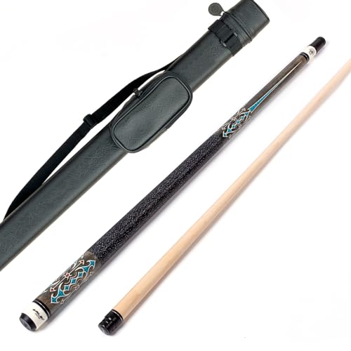 Riley Centurion Amerikanischer Billardqueue mit Leinenumwickeltem Griff, 147 cm, 13 mm Spitzen-Gelenkschutz und Hartschalenkoffer Riley Centurion Amerikanischer Billardqueue mit Leinenumwickeltem Griff, 147 cm, 13 mm Spitzen-Gelenkschutz und Hartschalenkoffer von Riley