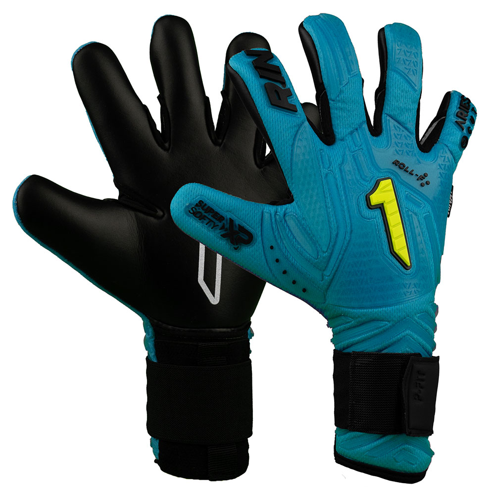 Rinat Aries Nemesis Prime Goalkeeper Gloves Blau 7 Rinat Aries Nemesis Prime Goalkeeper Gloves Blau 7 von Rinat