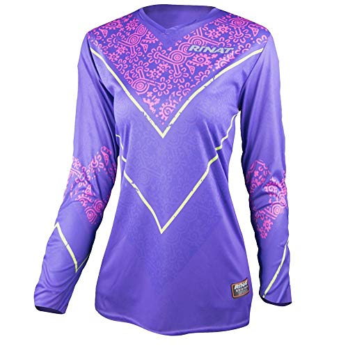 Rinat Damen Jersey ETNIK Woman Fußball-Torwart-Trikot, Lila/Fuchsia, S von Rinat