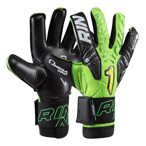 Rinat Egotiko Avengers Alpha Junior Torwarthandschuhe, Grün, Größe 6 von Rinat