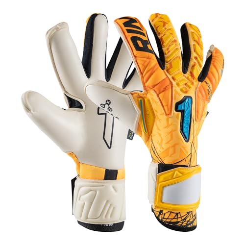 Rinat Egotiko Avengers Pro Torwarthandschuhe, für Erwachsene, orange, Größe 11 von Rinat