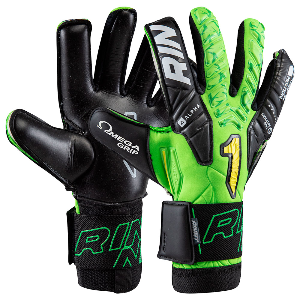 Rinat Egotiko Vengador Alpha Goalkeeper Gloves Grün,Schwarz 8 von Rinat