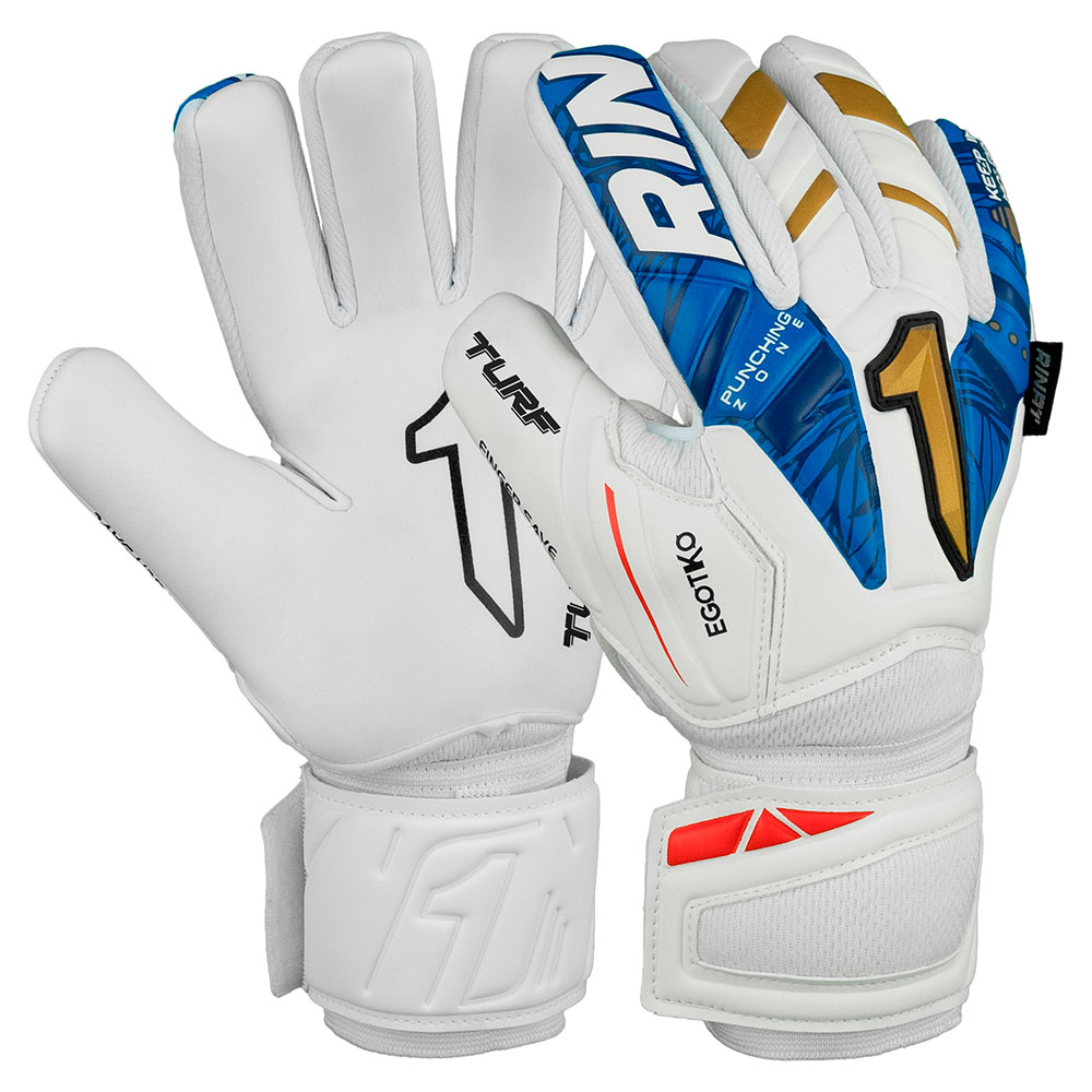 Rinat Egotiko Vengador Spine Turf Basic Goalkeeper Gloves Weiß 8 Rinat Egotiko Vengador Spine Turf Basic Goalkeeper Gloves Weiß 8 von Rinat