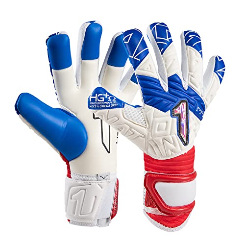 Rinat Fiera GK Alpha Torwarthandschuhe Weiß, Erwachsene, Unisex, Größe 8 von Rinat