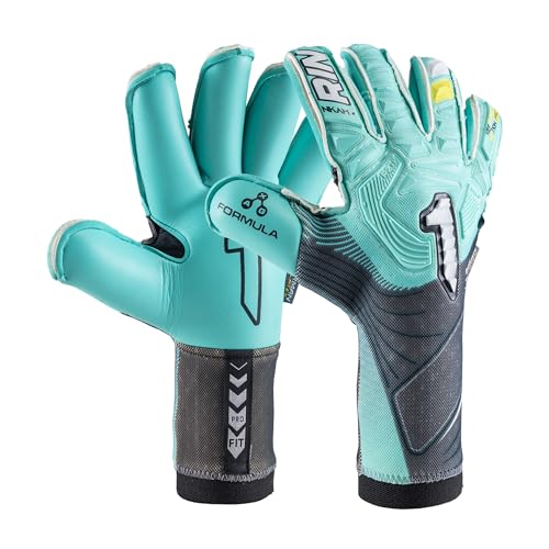 Rinat Fußball-Torwarthandschuhe NKAM Pro Erwachsene Wassergrün Unisex Größe 10 von Rinat