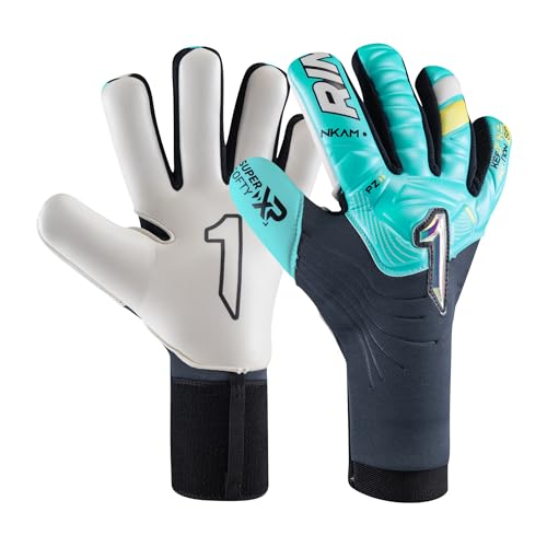 Rinat Fußball-Torwarthandschuhe NKAM Semi-Erwachsene Wassergrün Unisex Größe 10 Rinat Fußball-Torwarthandschuhe NKAM Semi-Erwachsene Wassergrün Unisex Größe 10 von Rinat