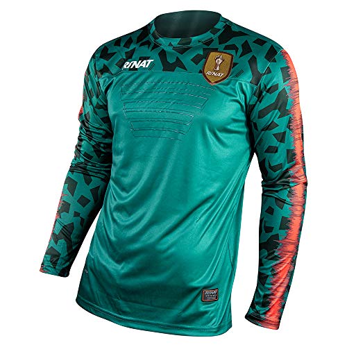 Rinat Jersey Quartz Torwarttrikot, Orange/Grün, AXL von Rinat