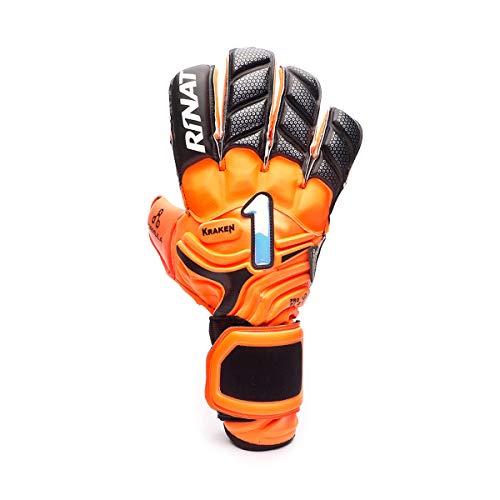 Rinat Kraken Lethal PRO Torwarthandschuh, Orange/Schwarz, 11 von Rinat