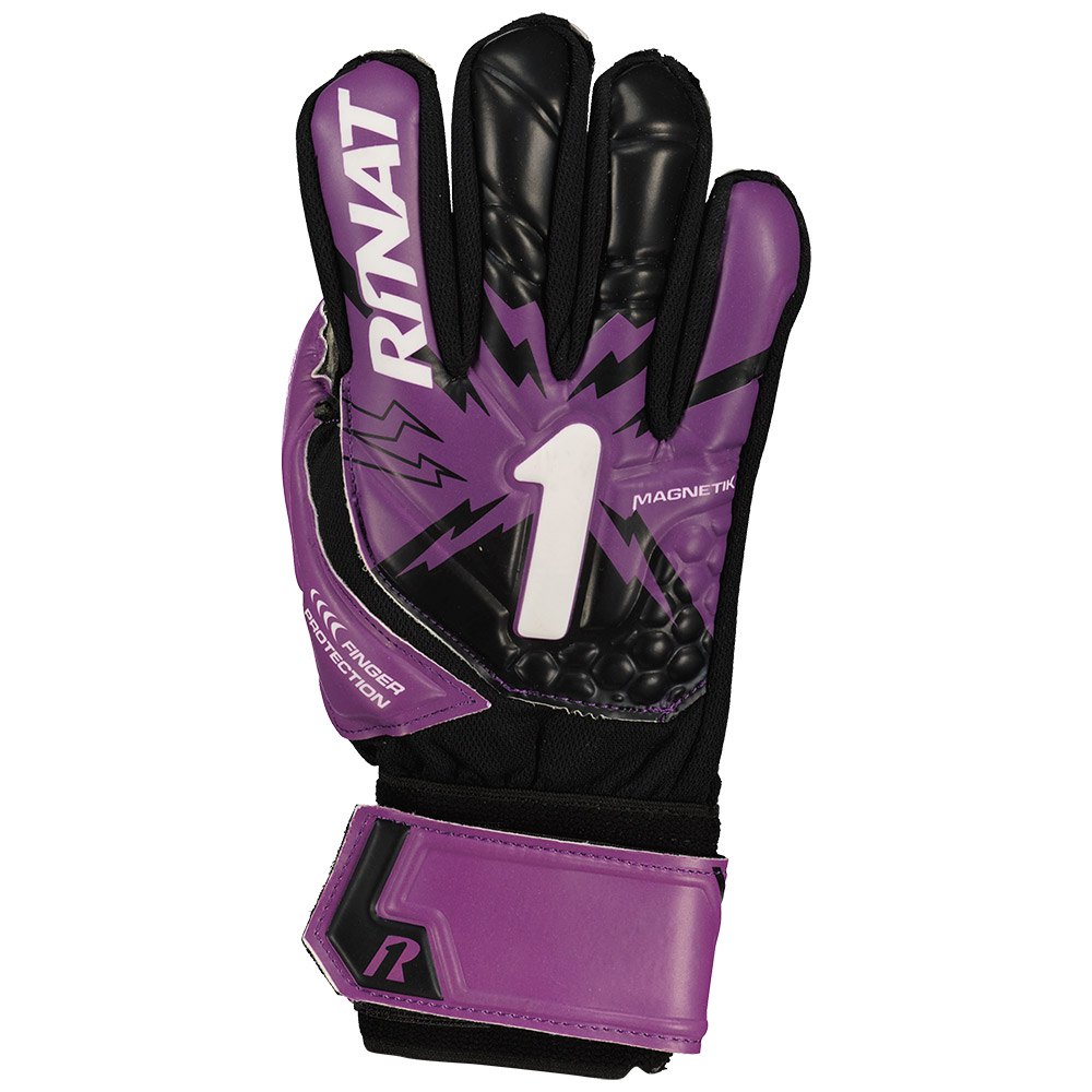 Rinat Magnetik Spine Turf Goalkeeper Gloves Lila 8 von Rinat