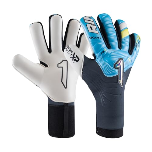 Rinat NKAM Fußball-Torwarthandschuhe für Erwachsene, Blau, Unisex, Größe 10 Rinat NKAM Fußball-Torwarthandschuhe für Erwachsene, Blau, Unisex, Größe 10 von Rinat
