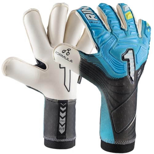 Rinat NKAM Pro Torwarthandschuhe Fußball Erwachsene Blau Unisex Größe 10 von Rinat