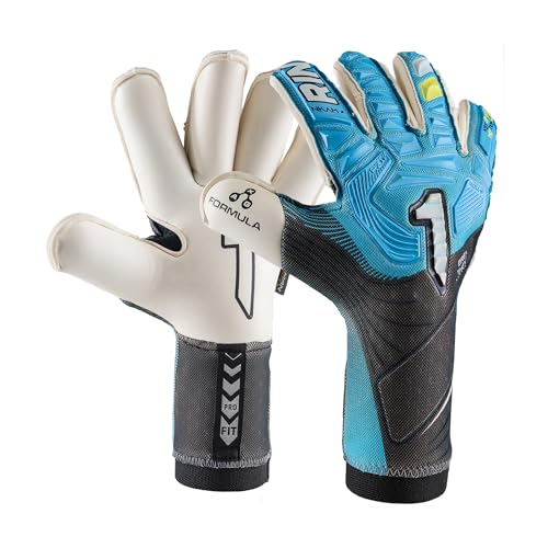 Rinat NKAM Pro Torwarthandschuhe für Fußball, Erwachsene, Blau, Unisex, Größe 8 von Rinat