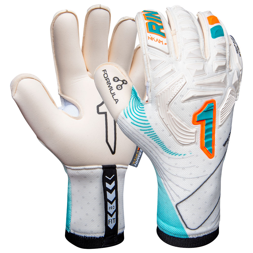 Rinat Nikam Pro Goalkeeper Gloves Weiß 8 Rinat Nikam Pro Goalkeeper Gloves Weiß 8 von Rinat