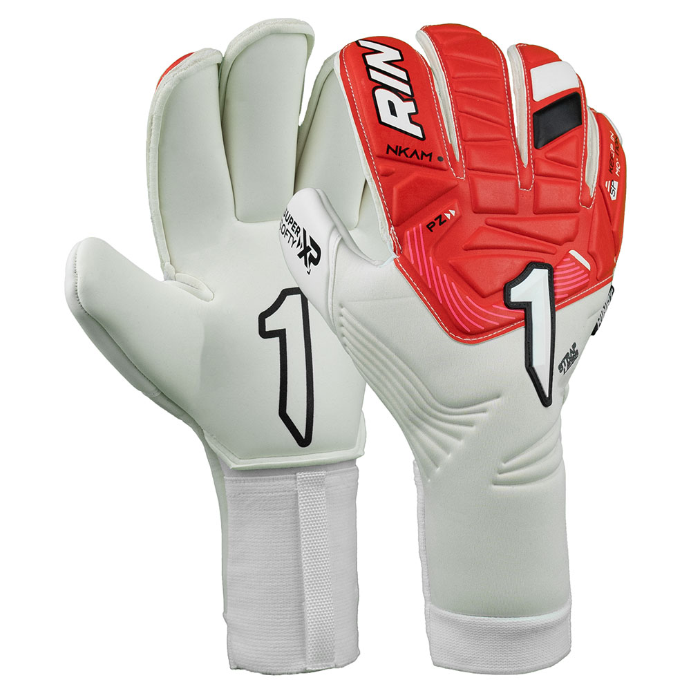 Rinat Nkam Prime Goalkeeper Gloves Weiß 9 von Rinat