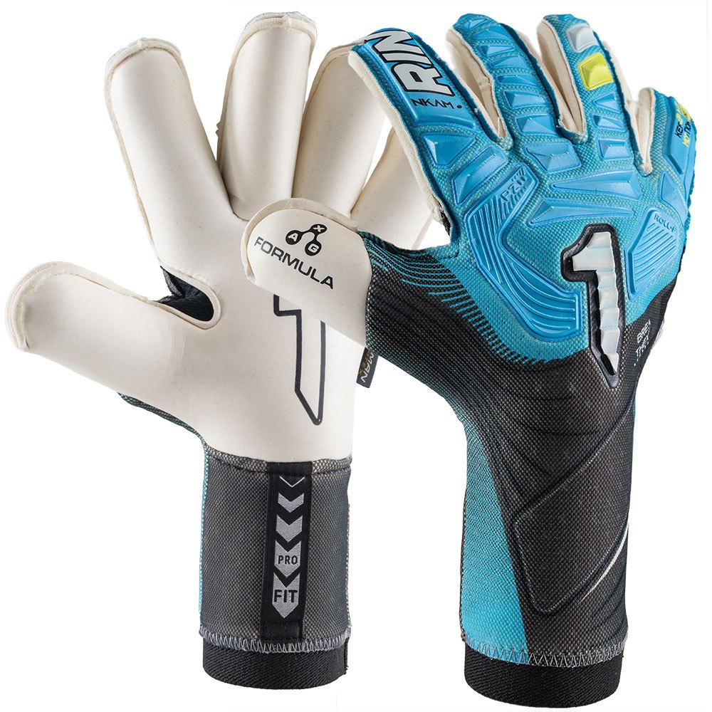 Rinat Nkam Pro Onana Goalkeeper Gloves Blau 8 von Rinat